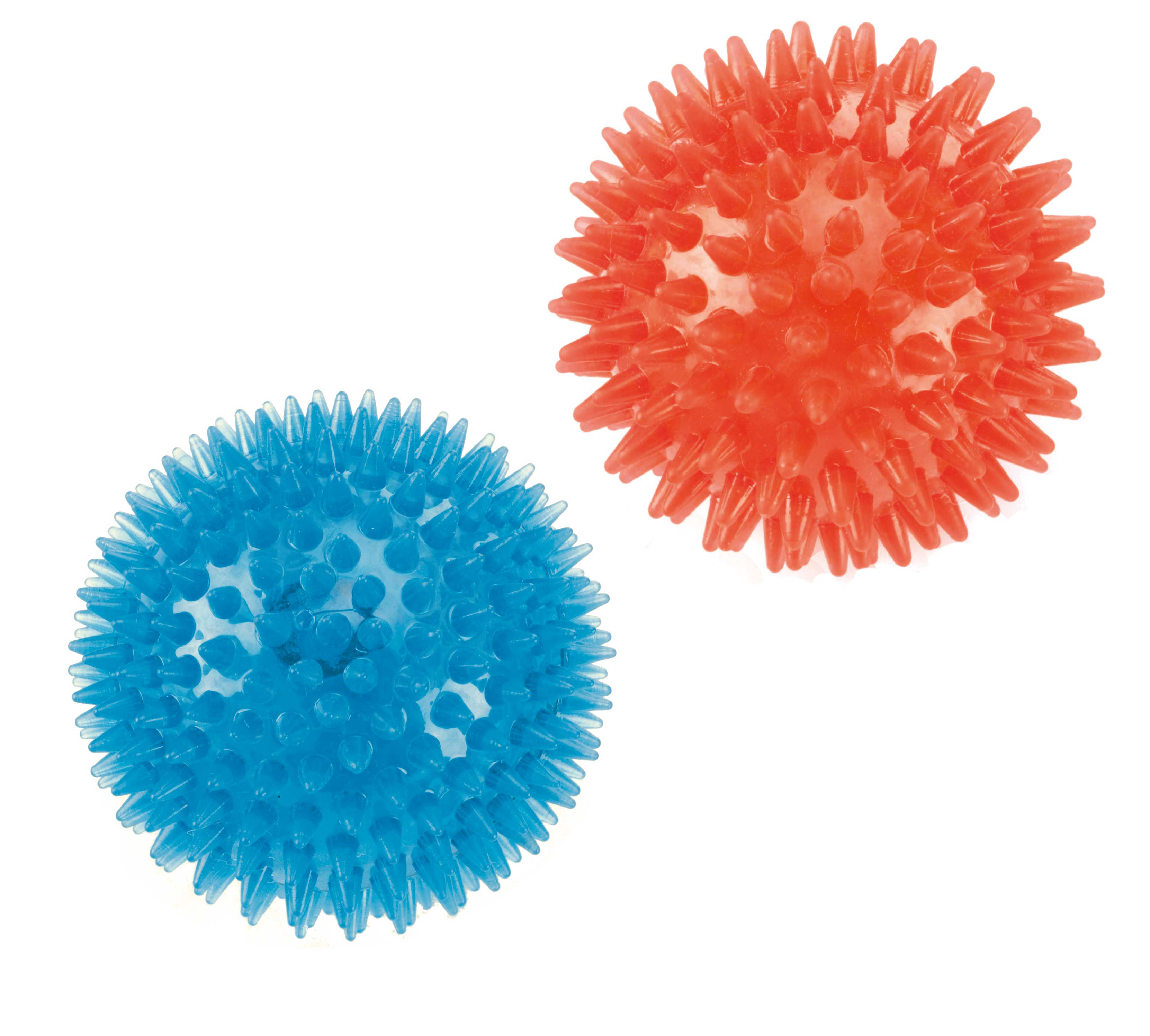 Gor Flex Squeaky Ball (9cm) Blue/Red