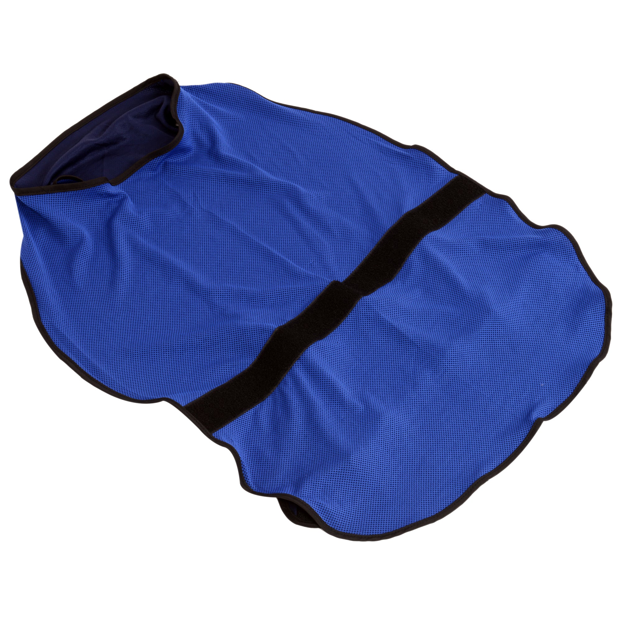 Dog Cooling Coat, Adjustable Size, Back Length 60 cm, Polyester-Blue