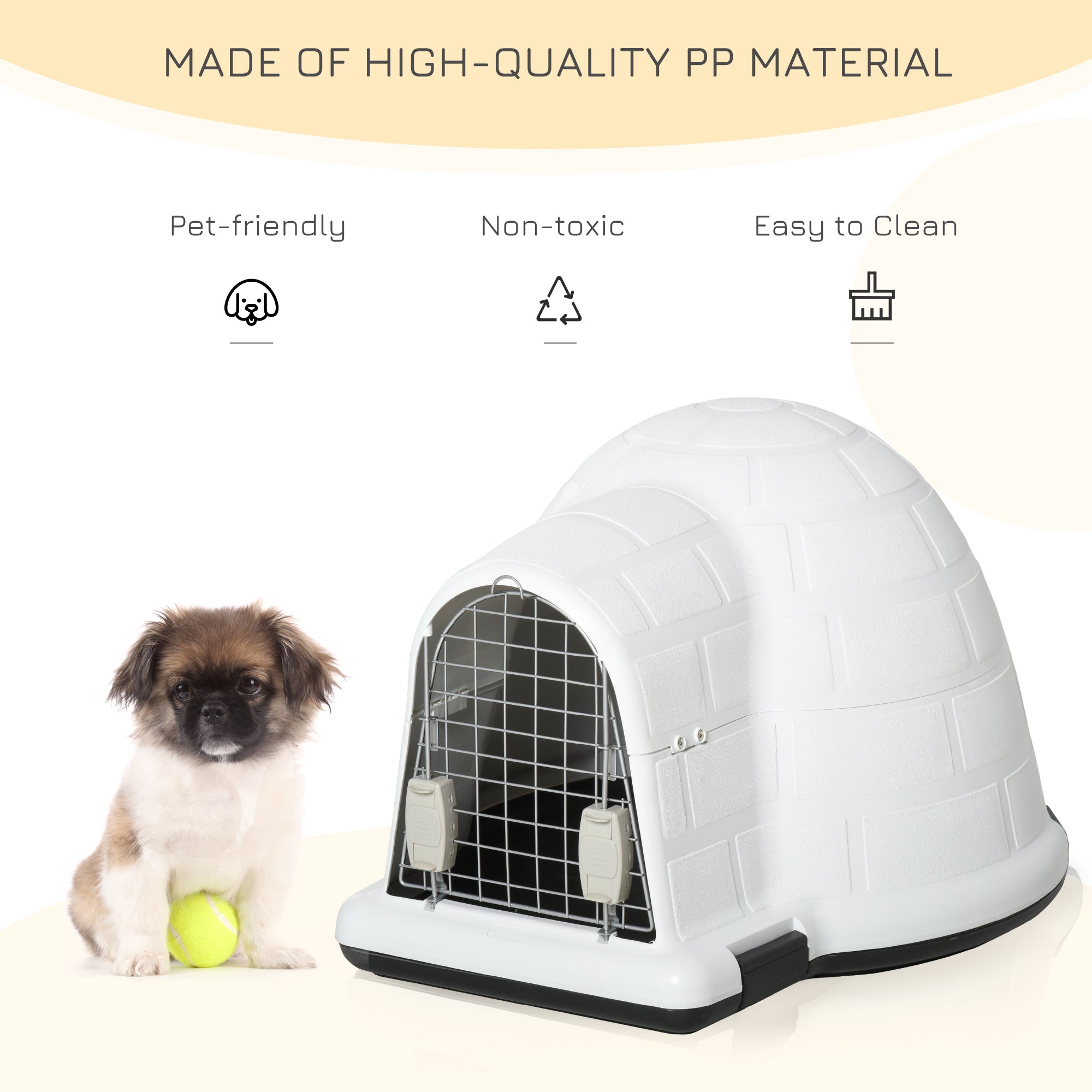 Pet Shelter Pad For Igloo Dog House Plastic Igloo Dog House Puppy