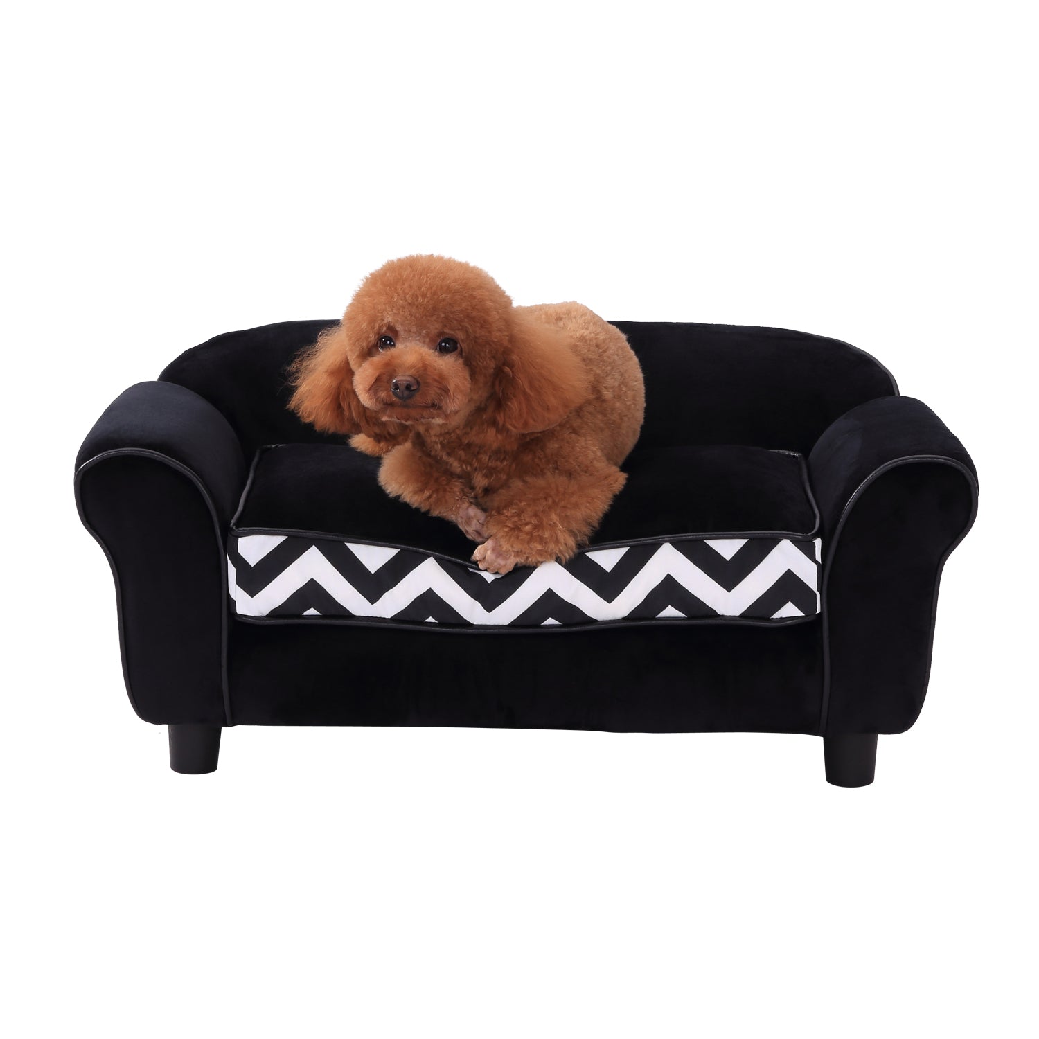 73.5Lx41Wx33H cm Pet Sofa-Black