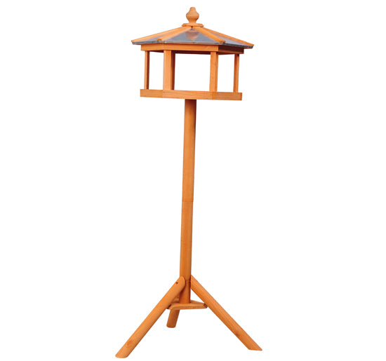 Wooden Bird Table Feeder Station