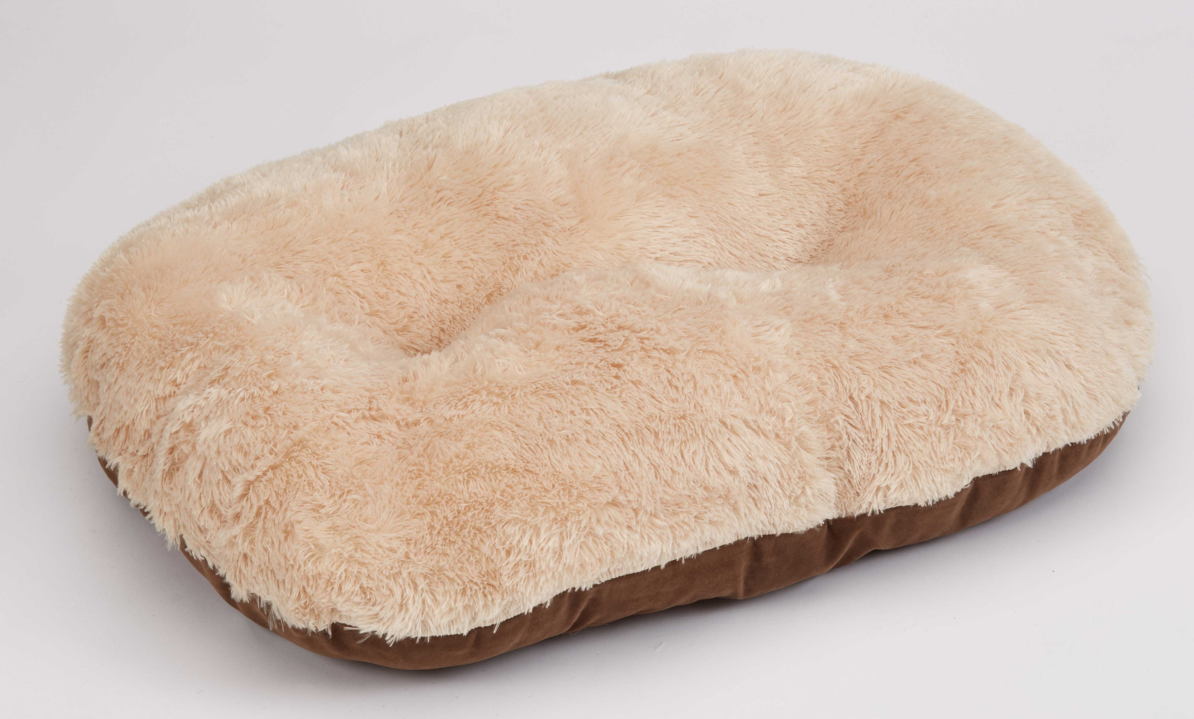 Nordic Oval Cushion 53cm (21") Brown