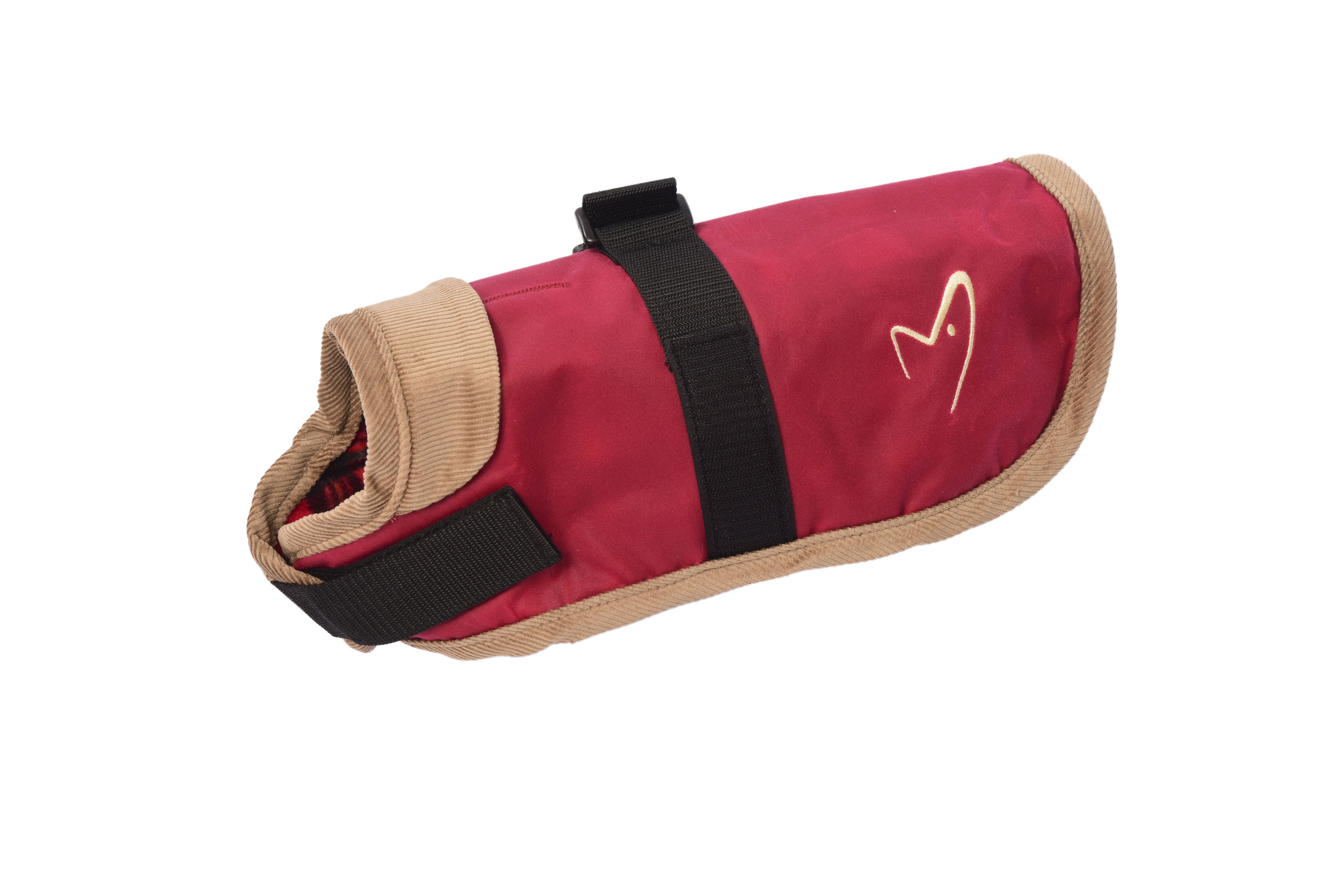 Edinburgh Wax Coat 41cm (16") Red