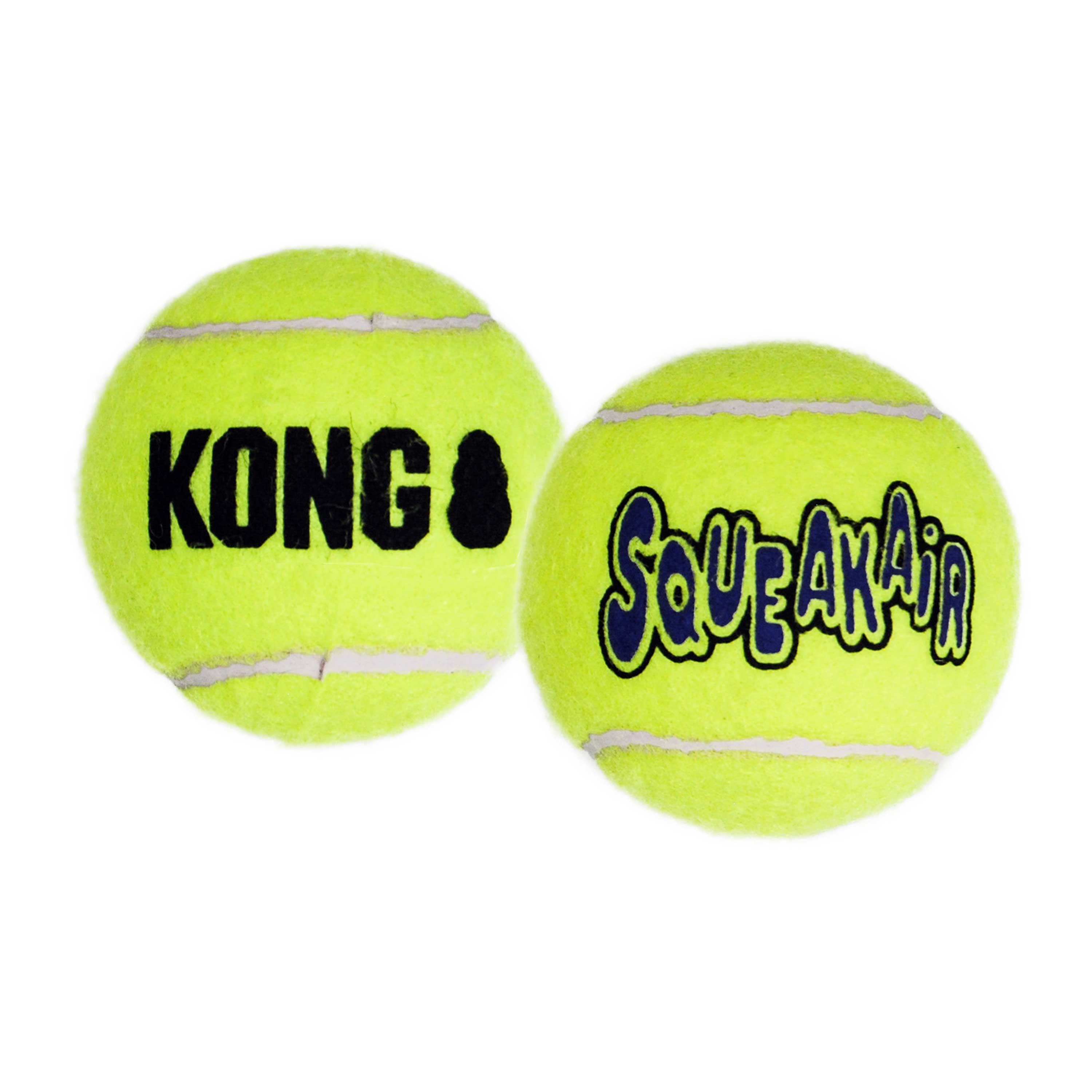 Kong Air Squeaker Tennis Ball Large Bulk (8cm)