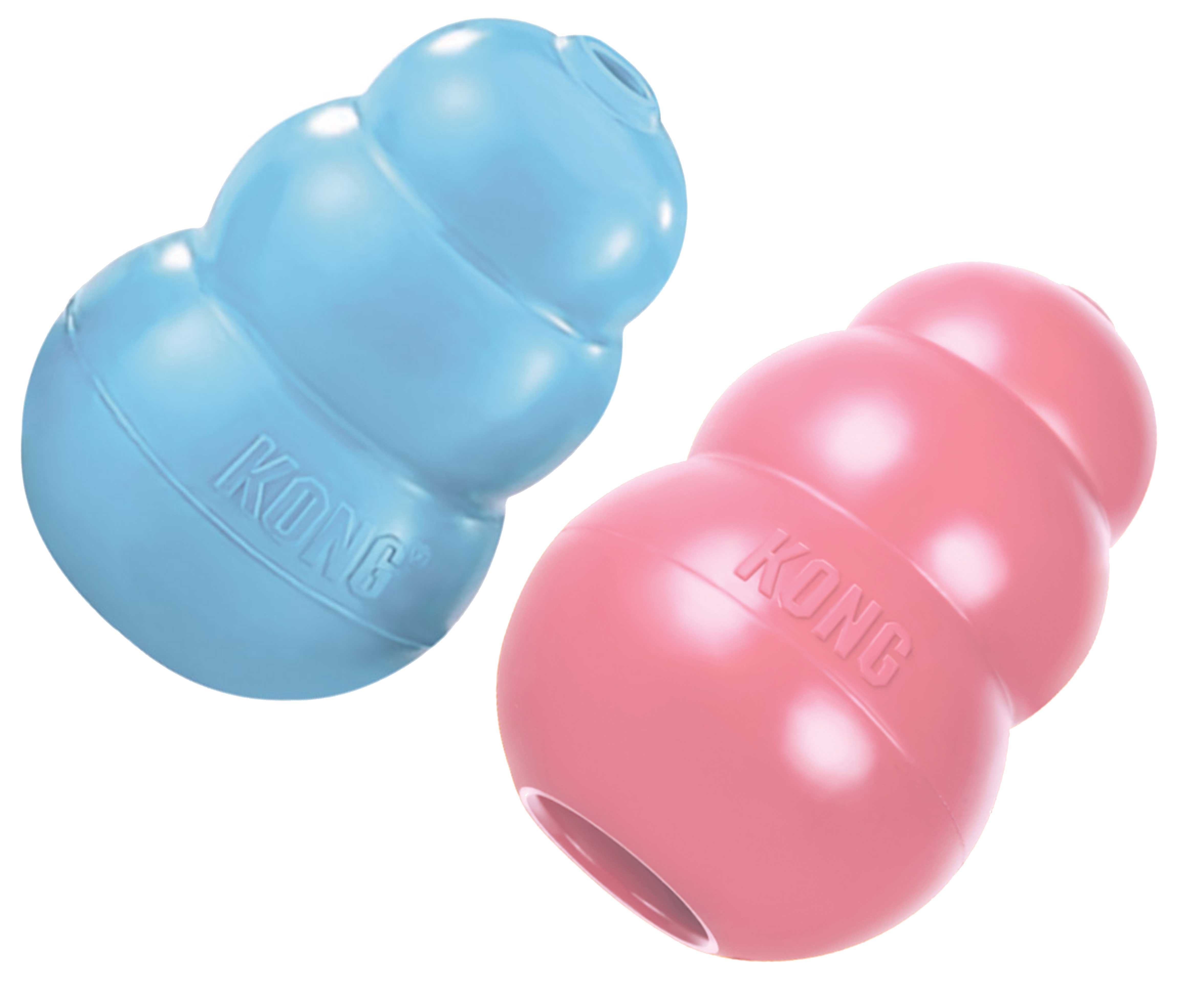 Kong Puppy Small (7cm) Blue/Pink
