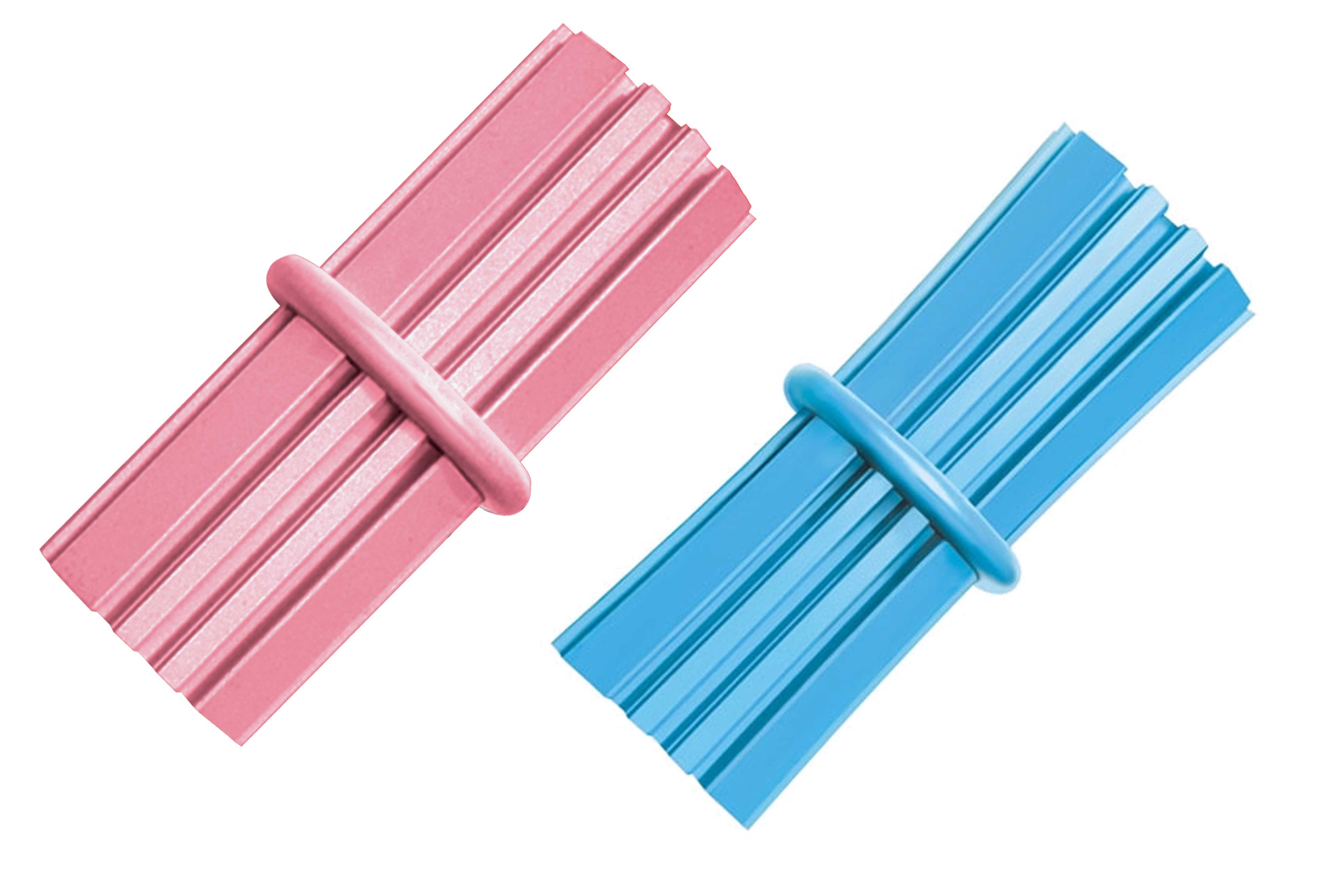 Kong Puppy Teething Stick Small (8cm) Blue/Pink