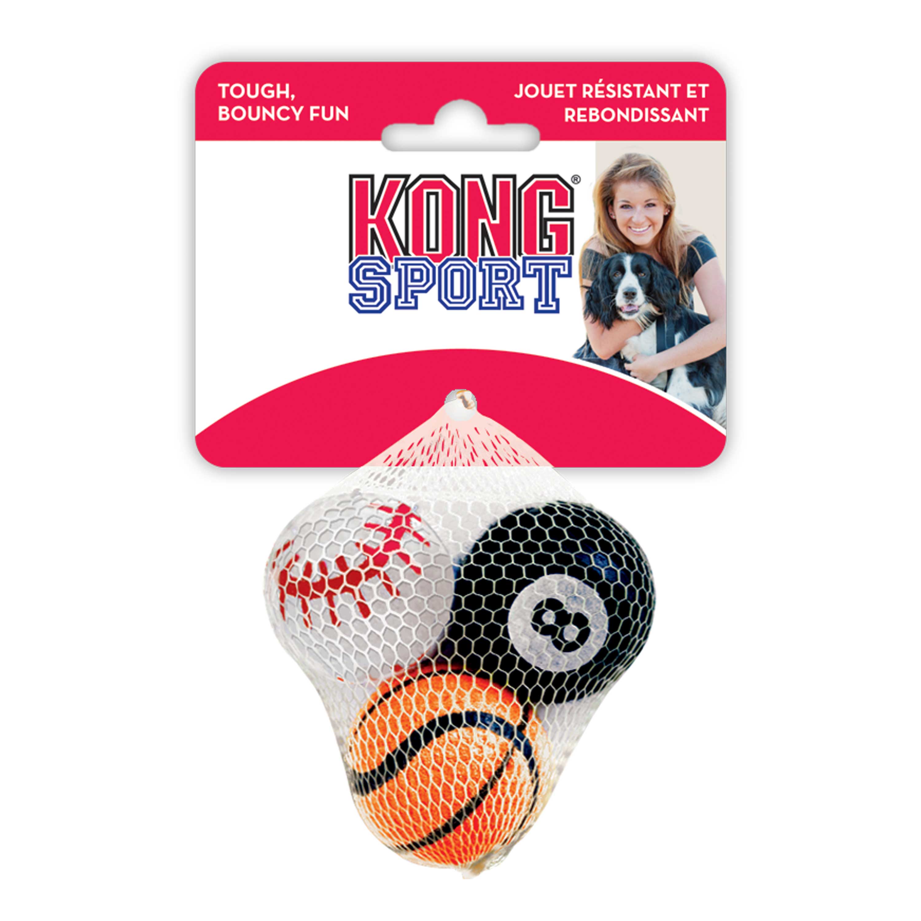 Kong Sport Balls Small 3pk