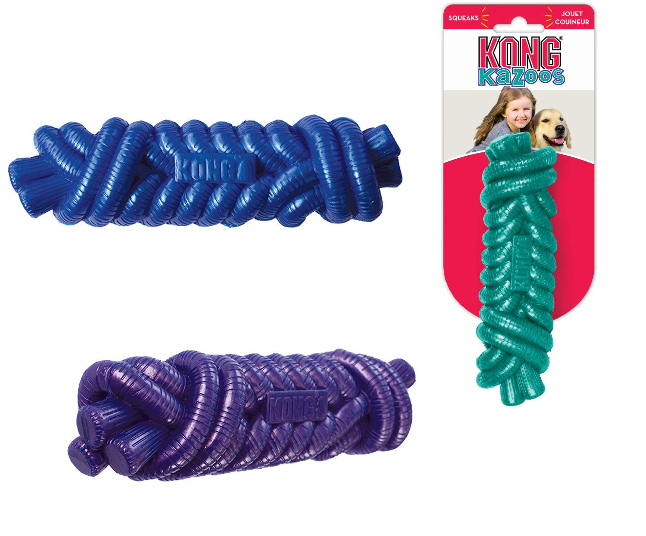 Kong Kazoos Assorted Small