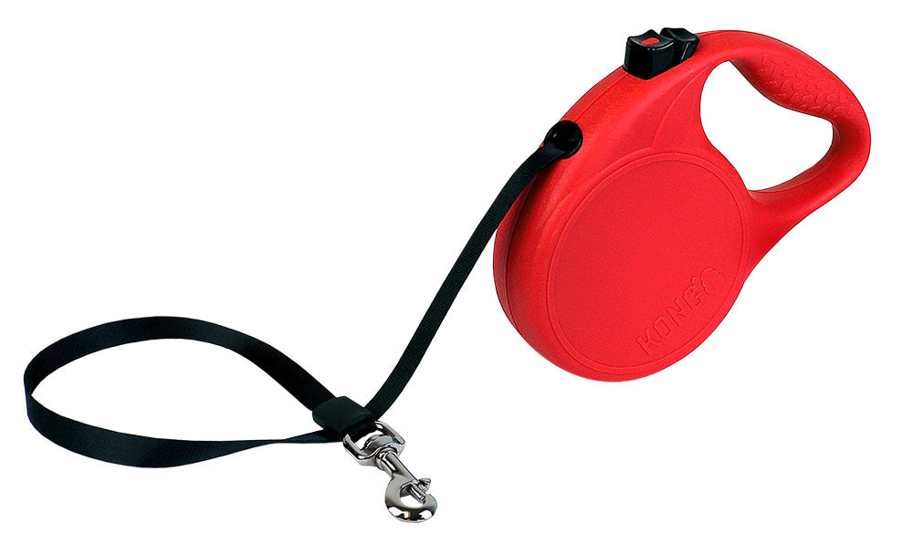 Kong Retractable Leash Trail Large Red