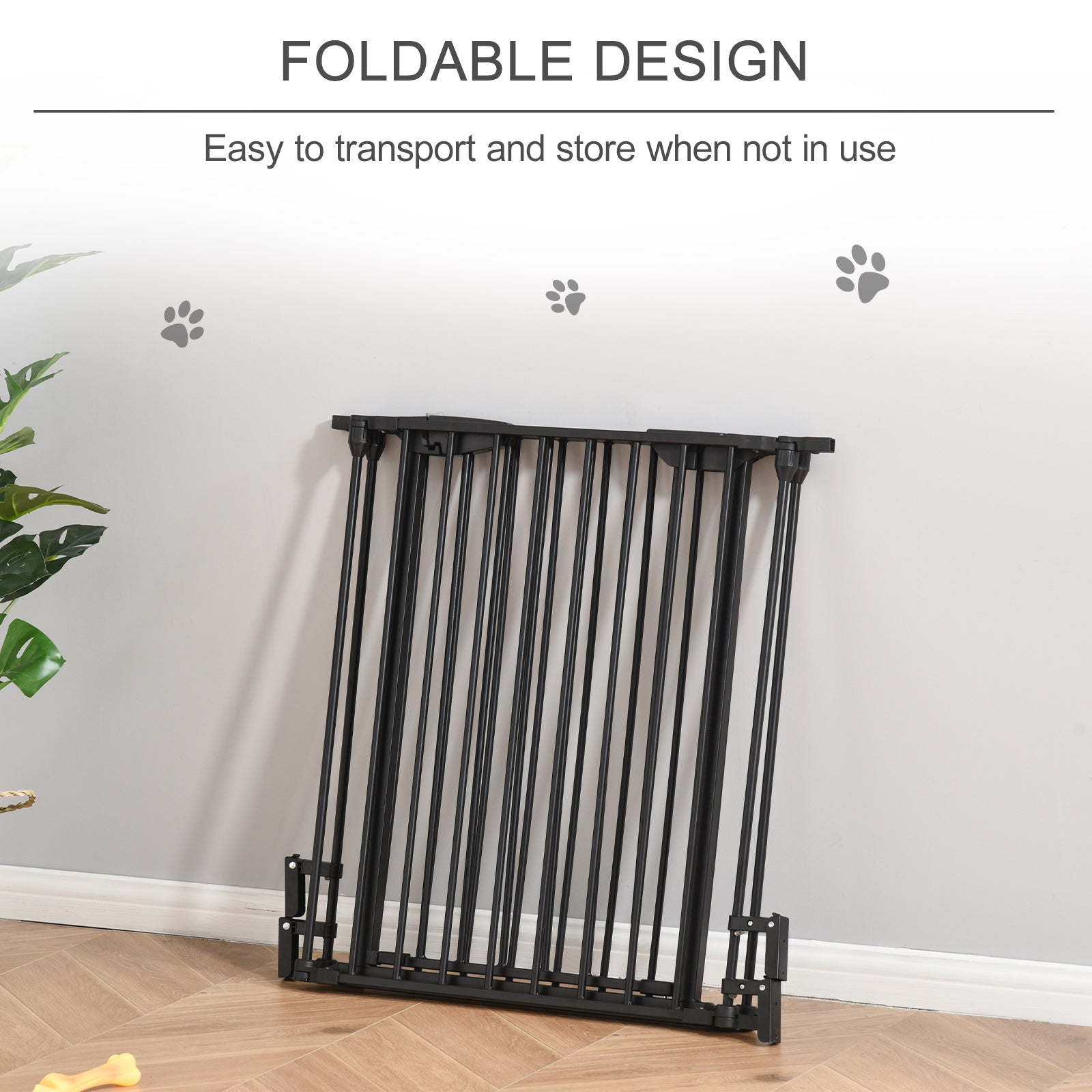 Pet Safety Gate 3-Panel Playpen Fireplace Christmas Tree Fence Stair Barrier