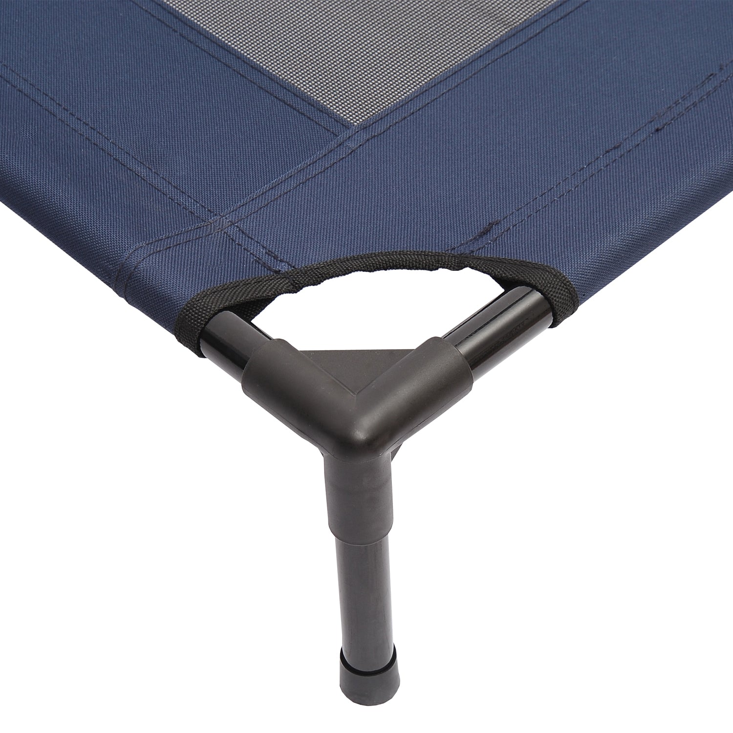 Portable Pets Elevated Raised Cot Bed-Blue
