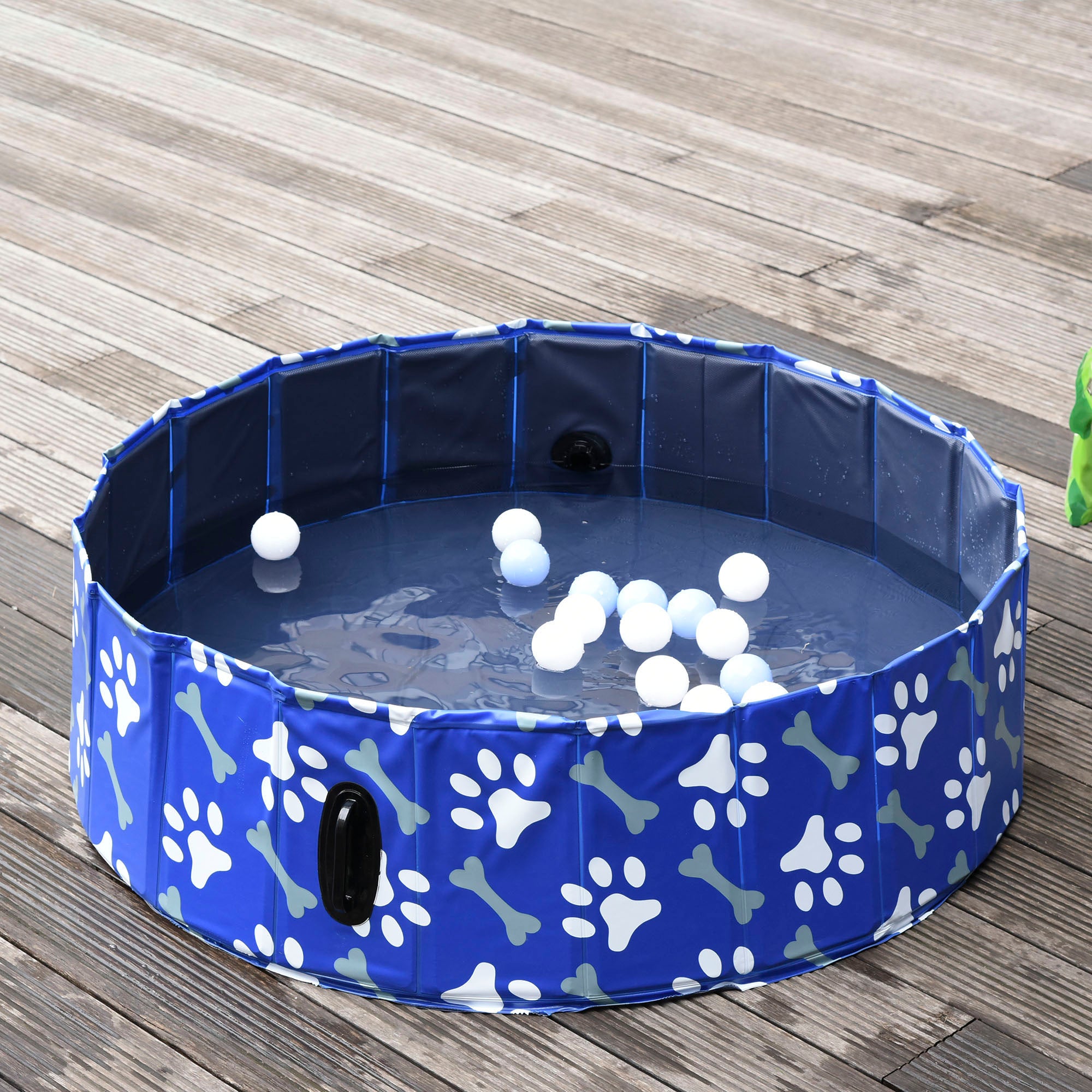 Dog Swimming Pool Foldable Pet Bathing Shower Tub Padding Pool 120cm M