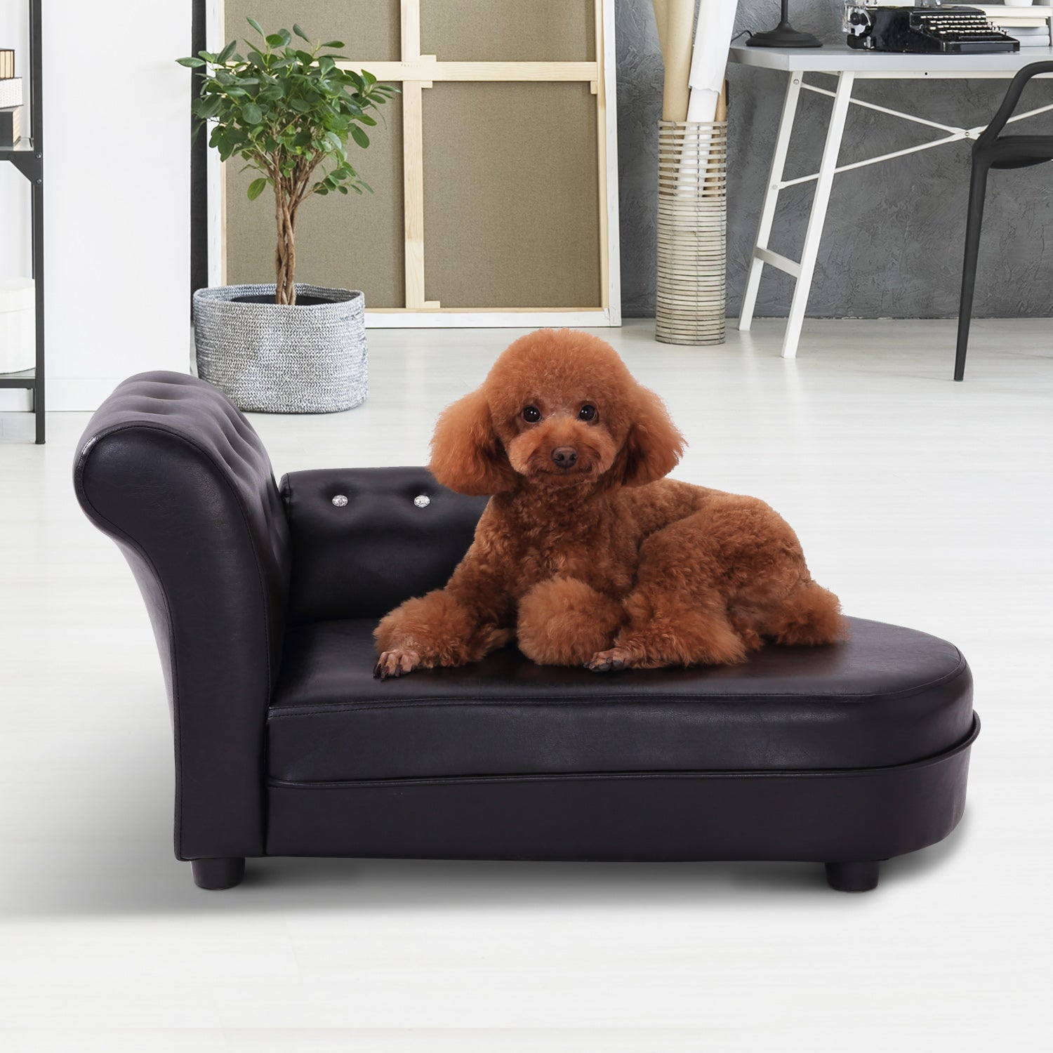 82.5Lx45Wx41.5H cm Pet Sofa-Black
